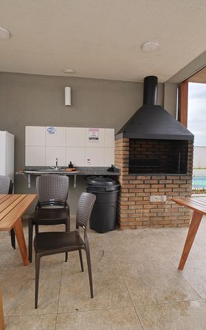Apartamento à venda com 45m², 2 quartos e 1 vagaÁrea comum - Churrasqueira