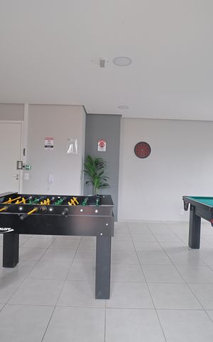 Apartamento à venda com 45m², 2 quartos e 1 vagaSala de Jogos