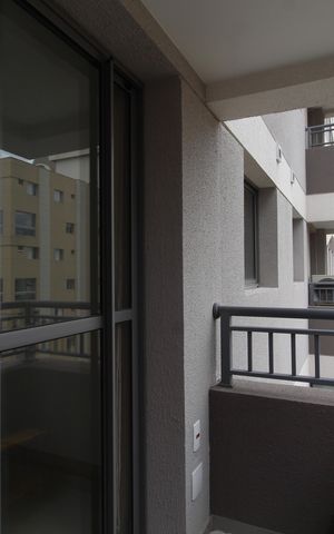 Apartamento para alugar com 40m², 2 quartos e sem vagaVaranda