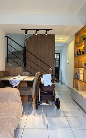 Casa para alugar com 63m², 2 quartos e 1 vaga