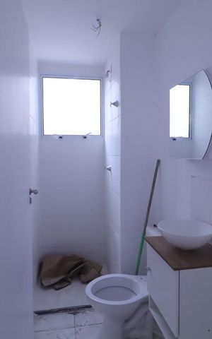 Apartamento para alugar com 39m², 2 quartos e sem vaga Apartamento para alugar com 39m², 2 quartos e sem vagaBanheiro