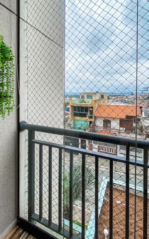 Apartamento à venda com 49m², 2 quartos e 1 vaga Apartamento à venda com 49m², 2 quartos e 1 vagaVaranda