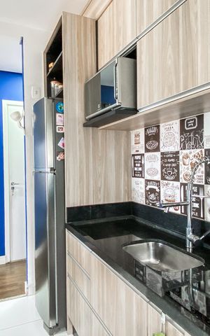 Apartamento à venda com 49m², 2 quartos e 1 vaga Apartamento à venda com 49m², 2 quartos e 1 vagaCozinha