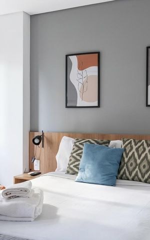 Studio para alugar com 27m², 1 quarto e sem vaga Studio para alugar com 27m², 1 quarto e sem vagaSala / Quarto