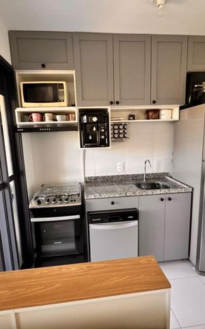 Apartamento para alugar com 47m², 2 quartos e sem vaga Apartamento para alugar com 47m², 2 quartos e sem vagaCozinha