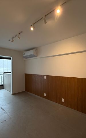Studio para alugar com 32m², 1 quarto e sem vaga