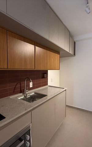 Studio para alugar com 32m², 1 quarto e sem vaga