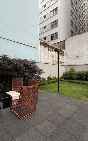 Studio para alugar com 32m², 1 quarto e sem vaga