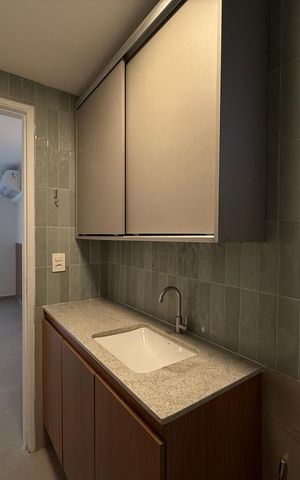 Studio para alugar com 32m², 1 quarto e sem vaga