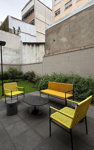 Studio para alugar com 32m², 1 quarto e sem vaga