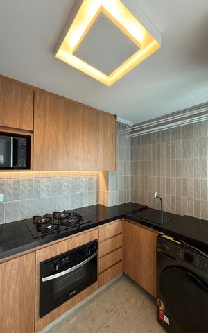 Apartamento para alugar com 46m², 2 quartos e 1 vaga Apartamento para alugar com 46m², 2 quartos e 1 vagaCozinha e Área de Serviço
