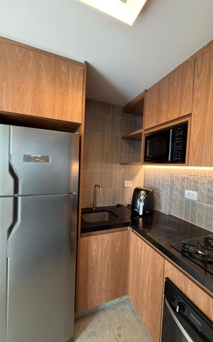 Apartamento para alugar com 46m², 2 quartos e 1 vaga Apartamento para alugar com 46m², 2 quartos e 1 vagaCozinha e Área de Serviço