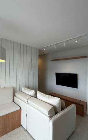 Apartamento para alugar com 46m², 2 quartos e 1 vaga Apartamento para alugar com 46m², 2 quartos e 1 vagaSala