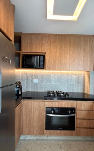 Apartamento para alugar com 46m², 2 quartos e 1 vaga Apartamento para alugar com 46m², 2 quartos e 1 vagaCozinha e Área de Serviço