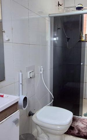 Casa para alugar com 70m², 2 quartos e 1 vaga Casa para alugar com 70m², 2 quartos e 1 vagaBanheiro