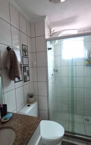 Apartamento à venda com 54m², 2 quartos e 1 vaga Apartamento à venda com 54m², 2 quartos e 1 vagaBanheiro