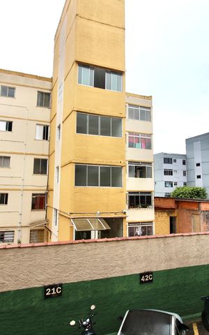 Apartamento para alugar com 56m², 2 quartos e 1 vagaVista do Quarto 1