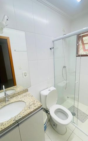 Casa de condomínio para alugar com 110m², 3 quartos e 2 vagas Casa de condomínio para alugar com 110m², 3 quartos e 2 vagasBanheiro