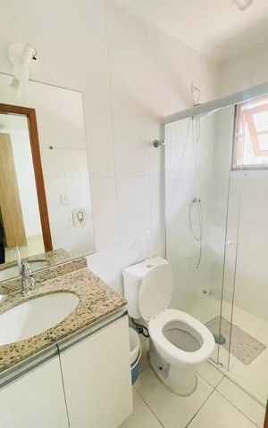 Casa de condomínio para alugar com 110m², 3 quartos e 2 vagas Casa de condomínio para alugar com 110m², 3 quartos e 2 vagasBanheiro