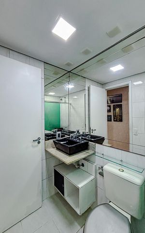 Apartamento para alugar com 65m², 3 quartos e 1 vagaBanheiro