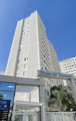 Apartamento para alugar com 44m², 2 quartos e 1 vaga Apartamento para alugar com 44m², 2 quartos e 1 vagaFachada