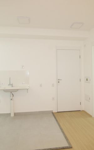 Apartamento à venda com 37m², 2 quartos e sem vagaSala/Cozinha