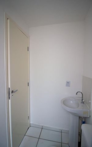 Apartamento para alugar com 48m², 2 quartos e 1 vaga Apartamento para alugar com 48m², 2 quartos e 1 vagaBanheiro da Suíte