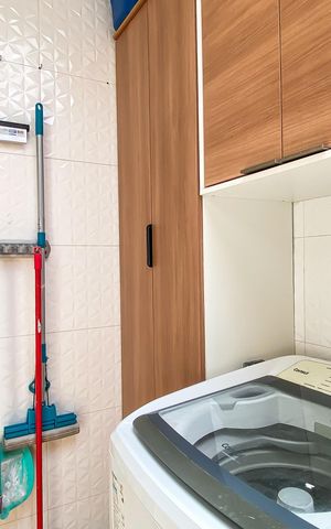 Casa de condomínio à venda com 60m², 2 quartos e 2 vagas Casa de condomínio à venda com 60m², 2 quartos e 2 vagasÁrea de Serviço