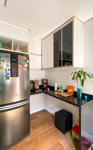 Casa de condomínio à venda com 60m², 2 quartos e 2 vagas Casa de condomínio à venda com 60m², 2 quartos e 2 vagasCozinha