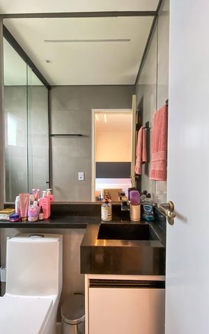 Casa de condomínio à venda com 60m², 2 quartos e 2 vagas Casa de condomínio à venda com 60m², 2 quartos e 2 vagasBanheiro da Suíte 1