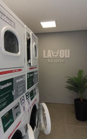 Apartamento para alugar com 28m², 2 quartos e sem vagaárea comum - Lavanderia