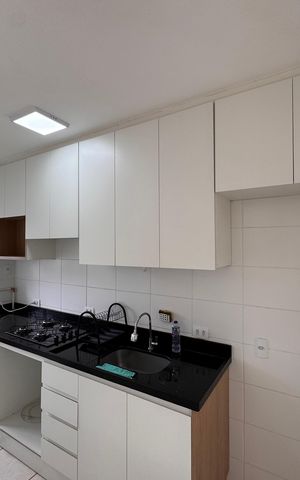 Apartamento para alugar com 66m², 2 quartos e 1 vaga Apartamento para alugar com 66m², 2 quartos e 1 vagaCozinha e Área de Serviço