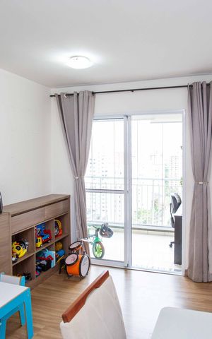 Apartamento para alugar com 63m², 2 quartos e 1 vagaSala
