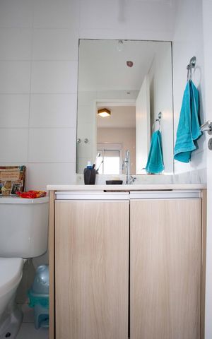 Apartamento para alugar com 63m², 2 quartos e 1 vagaBanheiro da Suíte