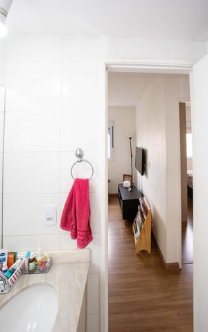 Apartamento para alugar com 63m², 2 quartos e 1 vagaBanheiro Social