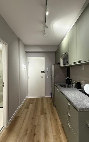 Studio para alugar com 25m², 1 quarto e 1 vaga