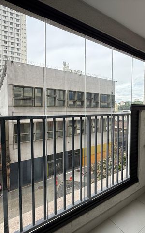 Studio para alugar com 25m², 1 quarto e 1 vaga