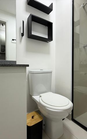 Studio para alugar com 25m², 1 quarto e 1 vaga