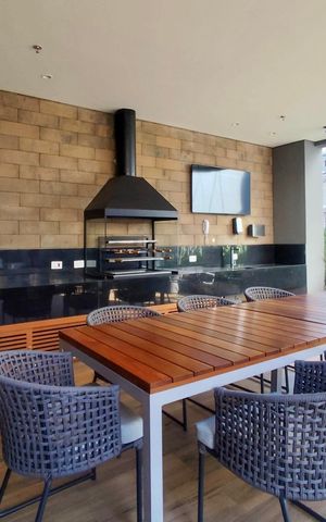 Apartamento para alugar com 107m², 2 quartos e 2 vagasChurrasqueira 