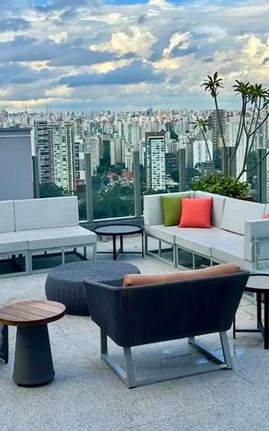 Apartamento para alugar com 107m², 2 quartos e 2 vagasRooftop 