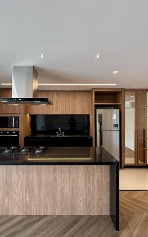 Apartamento para alugar com 107m², 2 quartos e 2 vagasCozinha 