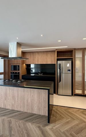 Apartamento para alugar com 107m², 2 quartos e 2 vagasCozinha 