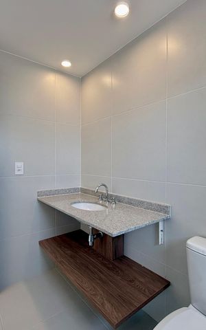 Apartamento para alugar com 107m², 2 quartos e 2 vagasBanheiro Suíte 1