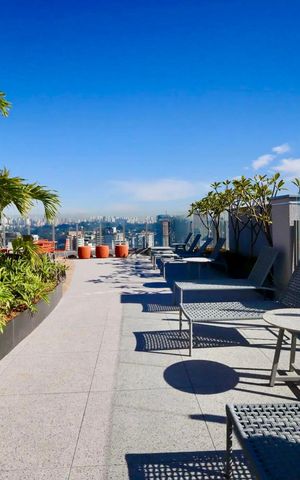 Apartamento para alugar com 107m², 2 quartos e 2 vagasRooftop 