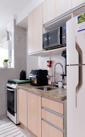 Apartamento para alugar com 54m², 2 quartos e 1 vagaCozinha 