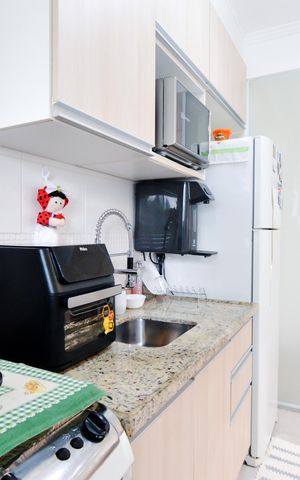 Apartamento para alugar com 54m², 2 quartos e 1 vagaCozinha 
