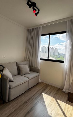 Apartamento para alugar com 26m², 1 quarto e sem vagaSala