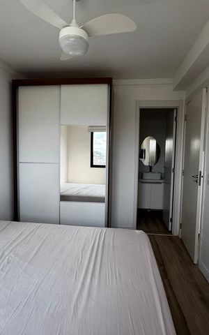 Apartamento para alugar com 26m², 1 quarto e sem vagaSuíte 