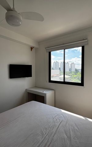 Apartamento para alugar com 26m², 1 quarto e sem vagaSuíte 