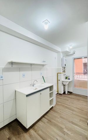 Apartamento para alugar com 50m², 2 quartos e 1 vagaCozinha e Área de Serviço